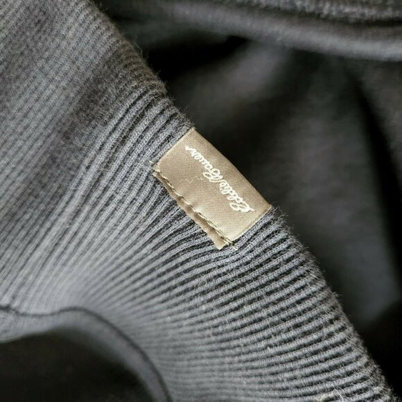 Eddie Bauer Men's‎ Tall L  Sweater Fleece Quarter Zip Pullover Blue - Picture 6 of 11